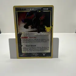Pokemon TCG Umbreon Gold Star 17/17 Celebrations Classic Collection NM Condition - Image 1