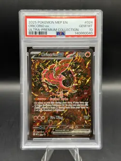 Oricorio Ex Pokemon Mep En-Me Black Star Promo 024 NM PSA 10 - Image 1