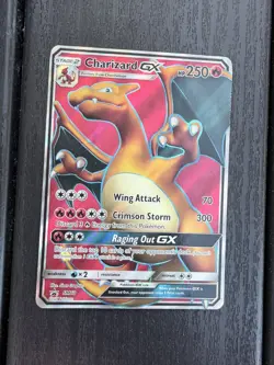 Pokemon Charizard GX Full Art Promo Holo Card SM60 Stage 2 HP250 English TCG - Image 1