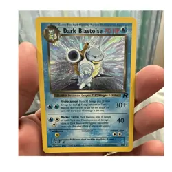 Wizards Pokemon TCG Dark Blastoise 3/82 Team Rocket Holo Rare Eng 1999 70HP - Image 1