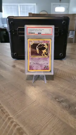 Pokemon 2000 Gym Challenge Holo #16 Sabrina's Alakazam PSA 5 - Image 2