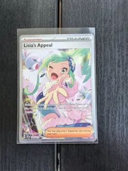 Pokemon Lisia’s Appeal 246/191 SV: Surging Sparks Holo Trainer - Image 1