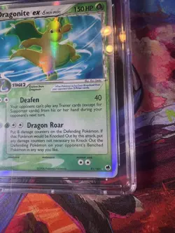2006 Pokemon Ex Dragon Frontiers - #91/101 Dragonite Ex Holo CGC 9 - Image 3