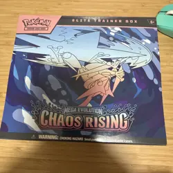 Pokemon Tcg Chaos Rising Elite Trainer Box Etb New Sealed - Image 1