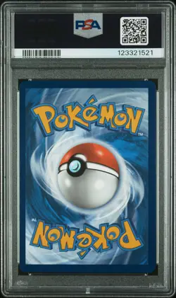 2025 POKEMON DRI EN-DESTINED RIVALS PRERELEASE TEAM ROCKET'S TYRANITAR PSA 7 - Image 2
