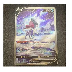 Pokemon Suicune V GG38/GG70 Crown Zenith Galarian Gallery Ultra Rare Holo - Image 1