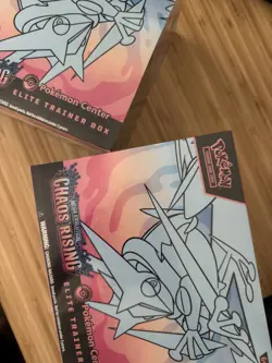 Chaos Rising Pokemon Center ETB Elite Trainer Box Sealed IN HAND - Image 1