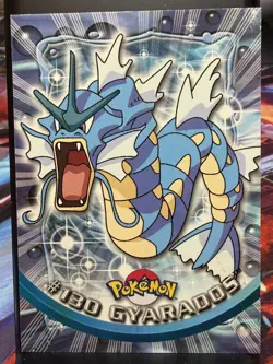 Topps Pokemon TCG TV Animation Edition Gyarados #130 non Holo Rare 1999 English - Image 1