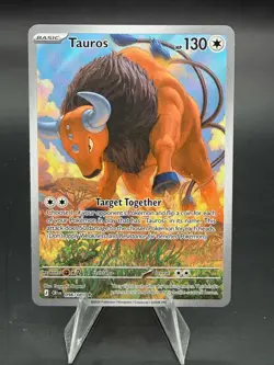 Tauros 096/086 Illustration Rare Chaos Rising Pokemon TCG NMOB Gradable Copy - Image 1