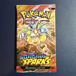 Pokemon Surging Sparks Booster Packs art set of 4 Sealed - Image 2