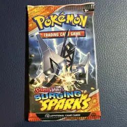Pokemon Surging Sparks Booster Packs art set of 4 Sealed - Image 3