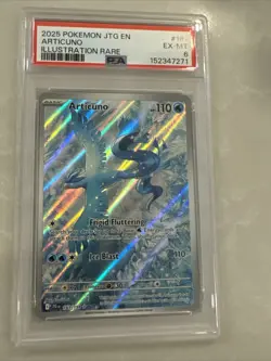 The Pokemon Company Articuno 161/159 SV09 Journey Together IR Holo PSA 6 EN - Image 1