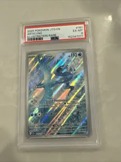 The Pokemon Company Articuno 161/159 SV09 Journey Together IR Holo PSA 6 EN - Image 2