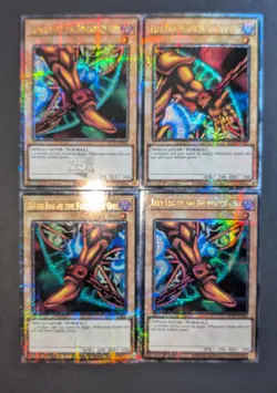 Yugioh Exodia Forbidden One Leg/Arm Bundle MP24 Quarter Century Secret Rare 25th - Image 2