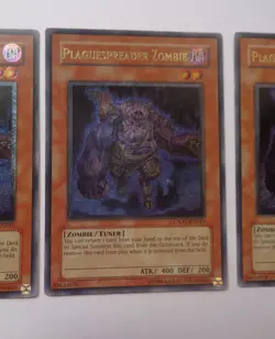 Playset: 3x Plaguespreader Zombie CSOC-EN031 (Ultimate Rare, Unlimited, LP) - Image 4
