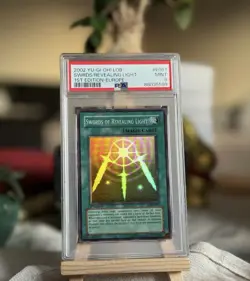 Yu-Gi-Oh! Sword of Revealing Light LOB-E081 PSA 9 1st Edition - Image 1
