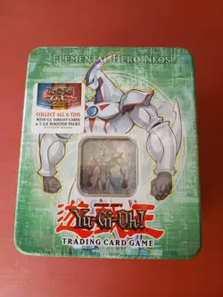 YUGIOH 2006 Elemental Hero Neos Collector's Tin - Factory SEALED - Image 1