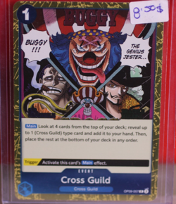 One Piece Card Game Cross Guild OP09-057 Foil PRB-02 The Best Vol 2 Buggy - Image 1