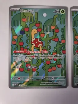X2 Cards - Shuckle - Illustration Rare ME01: Mega Evolution 136/132 NM - Image 2