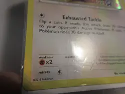 Meowth Holo Toys R Us Promo Pokemon Card Creased - Image 3