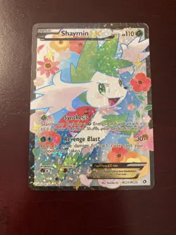 Shaymin EX RC21/RC25 Legendary Treasures Radiant Collection Pokemon TCG Card - Image 1