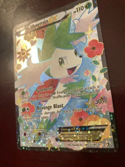 Shaymin EX RC21/RC25 Legendary Treasures Radiant Collection Pokemon TCG Card - Image 2