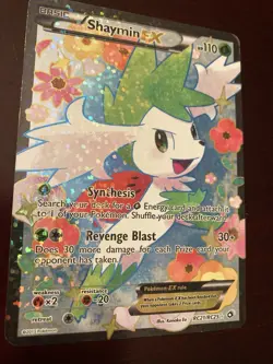 Shaymin EX RC21/RC25 Legendary Treasures Radiant Collection Pokemon TCG Card - Image 4