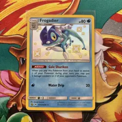Pokemon TCG Frogadier Hidden Fates Holo Card SV12/SV94 NM/M Condition - Image 1