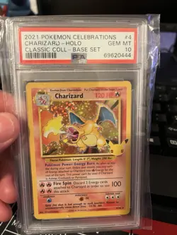 Pokemon TCG Charizard Celebrations Classic Collection Holo Rare Card 4/102 - Image 1