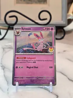 Pokemon TCG Sylveon (Pokemon Day) 40/131 Miscellaneous Cards & Products Holo LP - Image 1