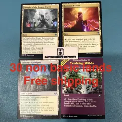 30 non-basic Land Lot NM MTG bulk pack commander EDH - Image 1