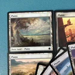 20 Basic white plain land Pack (Magic The Gathering) - Regular lot bulk set NM - Image 2