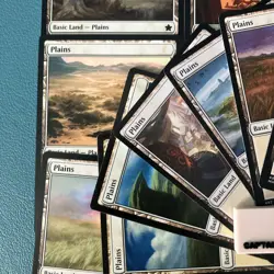 20 Basic white plain land Pack (Magic The Gathering) - Regular lot bulk set NM - Image 3