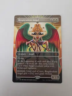 Resplendent Angel (Borderless) - MTG - The Lost Caverns of Ixalan - #334 - NM - Image 1