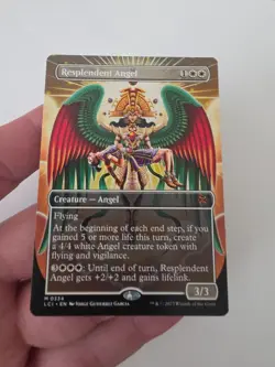 Resplendent Angel (Borderless) - MTG - The Lost Caverns of Ixalan - #334 - NM - Image 3
