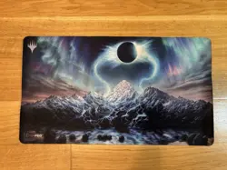 MtG Omniscience Playmat Magic Ultra Pro Magic The Gathering Signed Playmat - Image 1