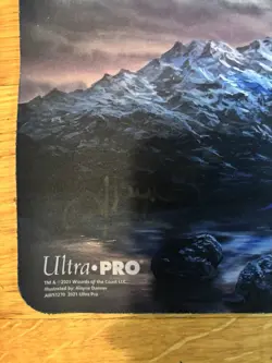 MtG Omniscience Playmat Magic Ultra Pro Magic The Gathering Signed Playmat - Image 2