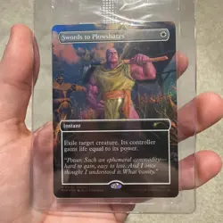 Magic the Gathering Swords to Plowshares #P0001 PSA Magazine Sealed - Image 1