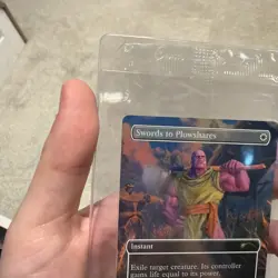 Magic the Gathering Swords to Plowshares #P0001 PSA Magazine Sealed - Image 5