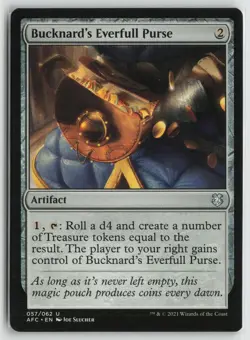 Bucknard's Everfull Purse LP 57 Adventures in the Forgotten Realms MTG - Image 1