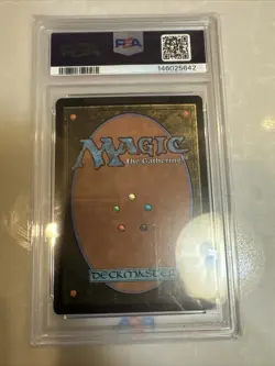 2025 MTG Magic Gathering SECRET LAIR DROP FOIL #1926 PLANKTON TINY TYRANT PSA 8 - Image 3