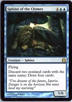 Sphinx of the Chimes R Return to Ravnica 52 LP MTG - Image 1