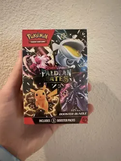 Pokemon TCG Scarlet & Violet Paldean Fates Booster Bundle 6 Pack New Sealed - Image 1