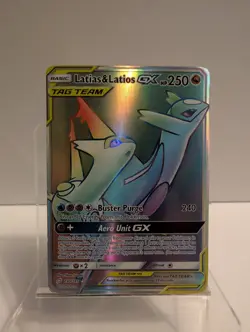 Pokemon Latias & Latios GX Tag Team 190/181 2019 - Image 1
