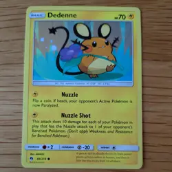 DEDENNE 84/214 POKEMON CARD (LOST THUNDER SET) - Image 2