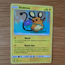 DEDENNE 84/214 POKEMON CARD (LOST THUNDER SET) - Image 3