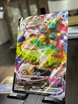 Pokemon Sword & Shield Snorlax VMax Full Art Foil Card 142/202 - Image 3
