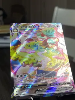 Pokemon Sword & Shield Snorlax VMax Full Art Foil Card 142/202 - Image 4