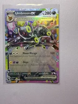 Pokemon Umbreon ex Double Rare Holo 060/131 NM SV Prismatic Evolutions - Image 1