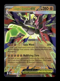Mega Zygarde ex 047/088 Perfect Order NM/M Pokemon - Image 1